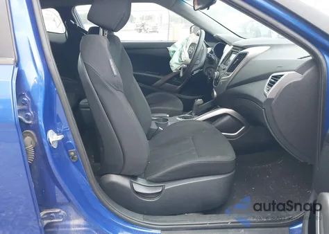 2014 Hyundai Veloster Base W/Black из США, поврежденный, VIN KMHTC6AD9EU211184